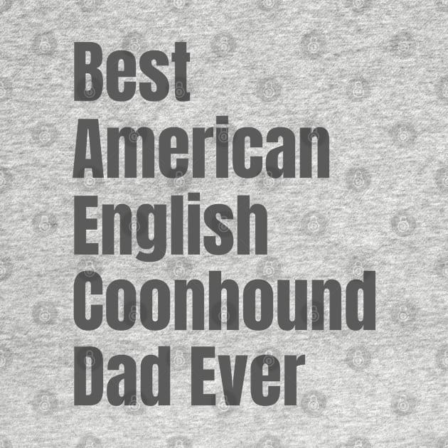 American English Coonhound Dad by HobbyAndArt